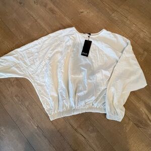 Nasty gal cropped shirt